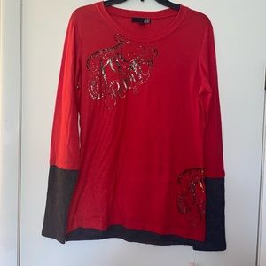 Long Sleeved Fox Shirt